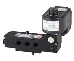 9710596000000000, Indirect solenoid actuated spool valve with NAMUR Interface