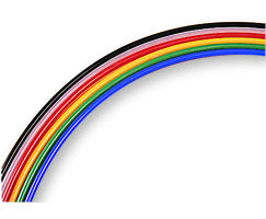 PW0154100, Polyurethane tube, Trans red, 1/4"
