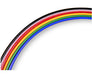 PW0154100, Polyurethane tube, Trans red, 1/4"