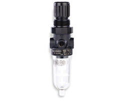 B07-202-M1KA, B07 Series filter/regulator, 1/4 PTF, 0.3-7 bar, manual drain, 5µm filter element, without gauge