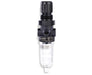 B07-202-M1KA, B07 Series filter/regulator, 1/4 PTF, 0.3-7 bar, manual drain, 5µm filter element, without gauge