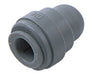 D200A0600, Pneufit D Acetal push-in fitting, End stop, 3/8"