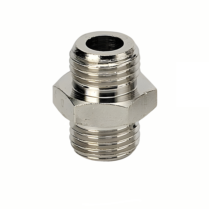 Metalwork - 2101002 A1 1/8 x 1/4 Parallel Nipple Fitting - pneumaticsystems