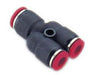 C00821208, Pneufit C Push-in fitting, Union Y, Unequal, 8mm, 12mm