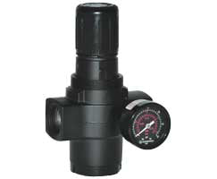 R17-600-RGLA, R17 Series general purpose regulator, 3/4 PTF, 0.3-8.5 bar, with gauge