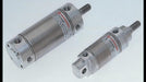 Norgren RT/57240/M/25, Roundline double acting cylinder, 40mm diameter, 25mm stroke - pneumaticsystems