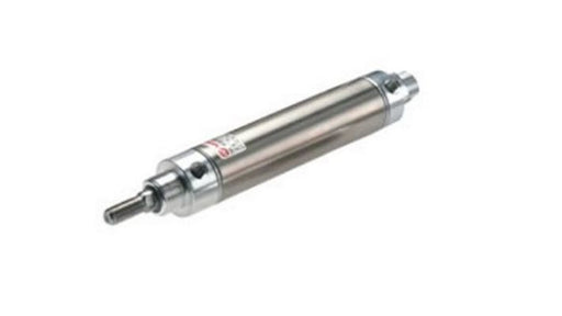 Norgren RT/57240/M/80, Roundline double acting cylinder, 40mm diameter, 80mm stroke - pneumaticsystems