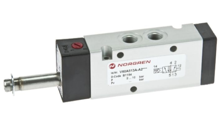 Norgren V63D511A-A3000, Inline Valves - Solenoid - pneumaticsystems