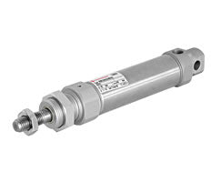 RM/28010/MC/10, ISO roundline single acting cylinder, 10mm diameter, 10mm stroke