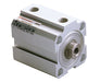 RM/92080/M/240, Compact double acting cylinder, 80mm diameter, 240mm stroke