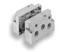 V70524-SAC, V44/V45 Series, end ported end plate kit, 1/4" PTF threads