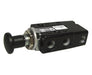 03062702, Super X 3/2 manual valve, Black, Knob/Knob or pilot, G1/4