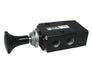 03062502, Super X 3/2 manual valve, Black, Knob/Knob, G1/4