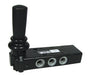 X3343702, Super X 5/3 manual valve, Black, Lever/Lever/Lever, APB, G1/8