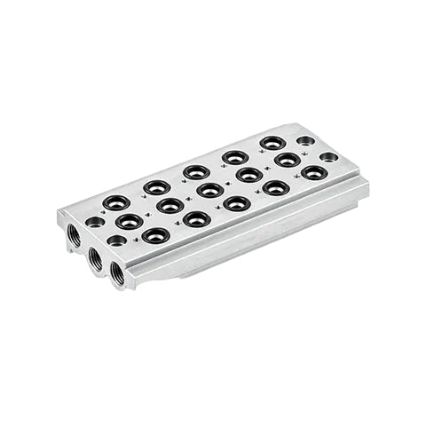 Metalwork  5 Pos. Multiple Base Basic 1/4'' 0224200501 - pneumaticsystems