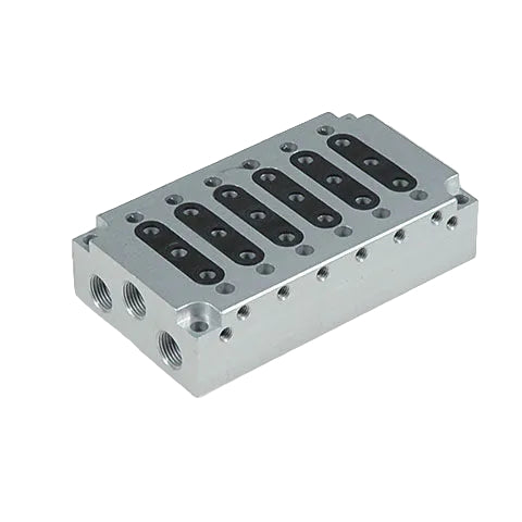 Metalwork  MiniMach 6 Pos 5/2-5/3 Base 0225020601 - pneumaticsystems