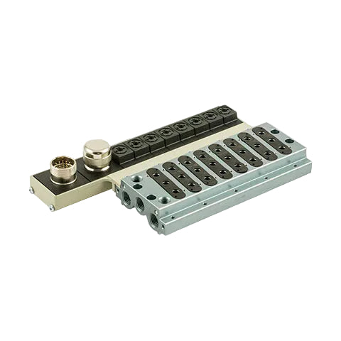 Metalwork  Mach 16 Base Elpn M 8 Pos 24Vdc 0225100801 - pneumaticsystems