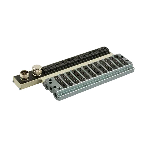 Metalwork  Mach 16 Base Elpn M 12 Pos 24Vdc 0225101201 - pneumaticsystems