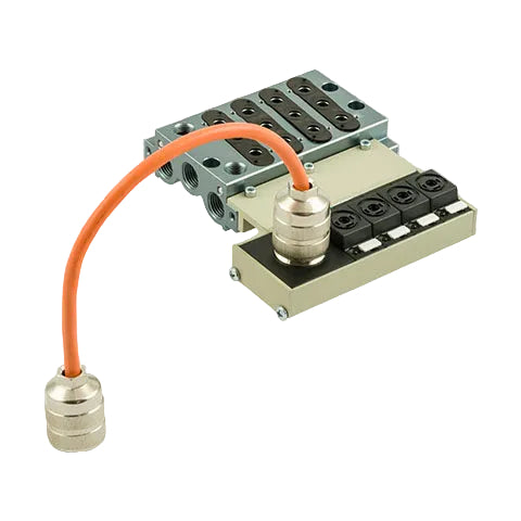 Metalwork  Mach 16 Base Elpn M 4 Pos 24Vdc 0225300401 - pneumaticsystems