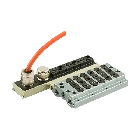 Metalwork  Mach 16 Base Elpn M 6 Pos 24Vdc 0225400601 - pneumaticsystems
