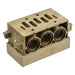 Metalwork - 0228001155 ISO 2 Pneumatic Manifold Base Back Connection Fitting - pneumaticsystems