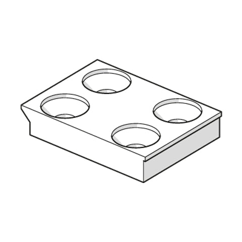 Metalwork - 02282R4000 Fixing Bracket for Pneumatic Valve Base - pneumaticsystems