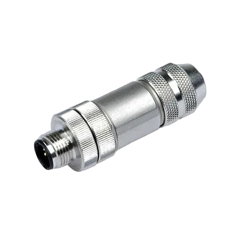 Metalwork  M12 Male Connector Bus Code A 0240009038 - pneumaticsystems