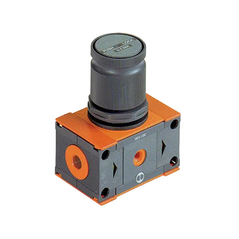Metalwork - 3202002 Skillair 100 1/4" Air Pressure Regulator 0-4 Bar - pneumaticsystems