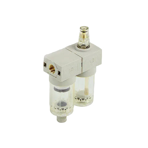 Metalwork - 5213002 Bit 1/4 Filter and Lubricator 20 Micron - pneumaticsystems