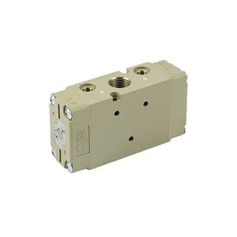 Metalwork - 7030010100 S70 1/2 3/2 Pilot/Pilot Pneumatic Valve - pneumaticsystems