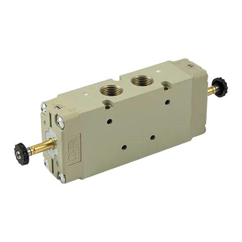Metalwork - 7030021300 S70 1/2 5/2 Solenoid/Solenoid Differential Valve - pneumaticsystems
