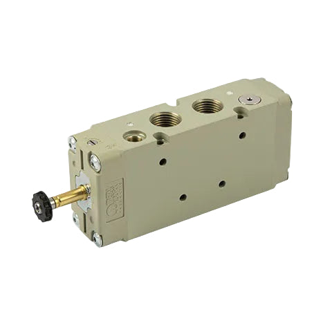 Metalwork - 7030021500 S70 1/2 5/2 Solenoid/Spring Assisted Valve - pneumaticsystems