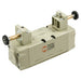 Metalwork - 7052022400 ISO 2 5/3 Solenoid Valve Closed Center Assembly - pneumaticsystems