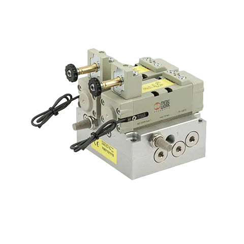 Metalwork - 7057021110 Safe Air ISO 1 Double Valve with 2.5m Sensor - pneumaticsystems