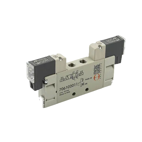Metalwork - 7061020112 Mach 11 M7 5/2 Solenoid/Solenoid Valve 24V DC - pneumaticsystems