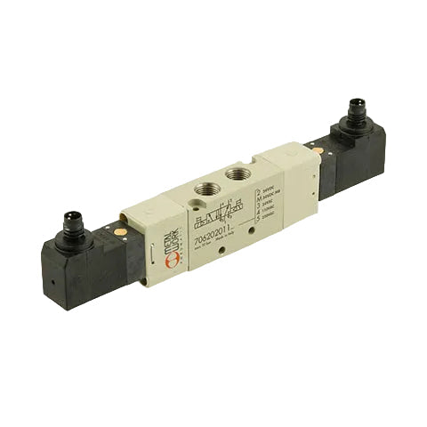 Metalwork - 7063020312 Mach 18 5/3 Electropneumatic Valve 24V DC Open Centres - pneumaticsystems