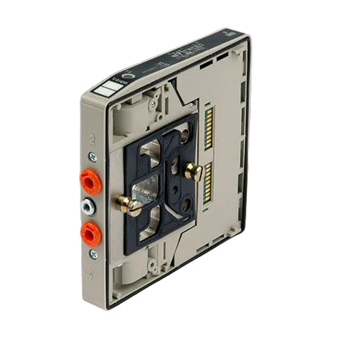 Metalwork - 7071030530 HDM N°2 3/2 NC Ø4mm Single Solenoid Electropneumatic Valve with Manual Override - pneumaticsystems