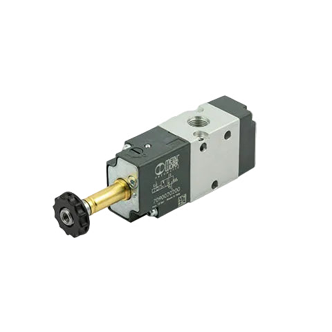 Metalwork - 7090020200 Basic 3/2 NC Monostable Electro-Pneumatic Valve 1/8" - pneumaticsystems