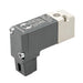 Metalwork  Plt10 3/2Nc 0.7W 24Vdc MAN. 722113340100 - pneumaticsystems