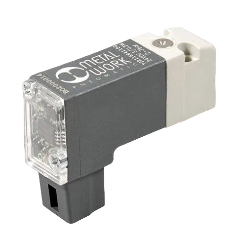 Metalwork  Plt10 3/2Nc 3/0.3W 24Vdc Led MAN. 722116841100 - pneumaticsystems