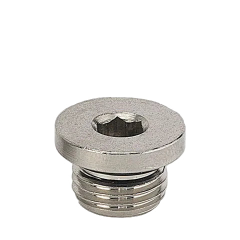Metalwork - 2107004U A7 1/2 NPT Pneumatic Plug Fitting - pneumaticsystems