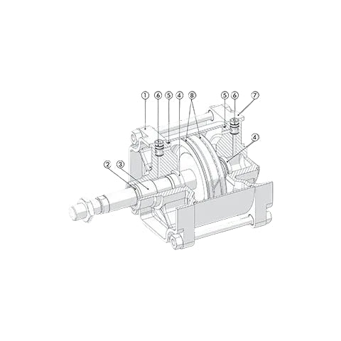 Metalwork - W0952502101 Complete Gasket Kit for 250mm Cylinder - pneumaticsystems