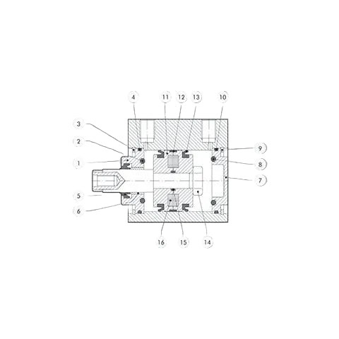 Metalwork  Short/Str Seal Kit 63mm Poly 0090630005 - pneumaticsystems