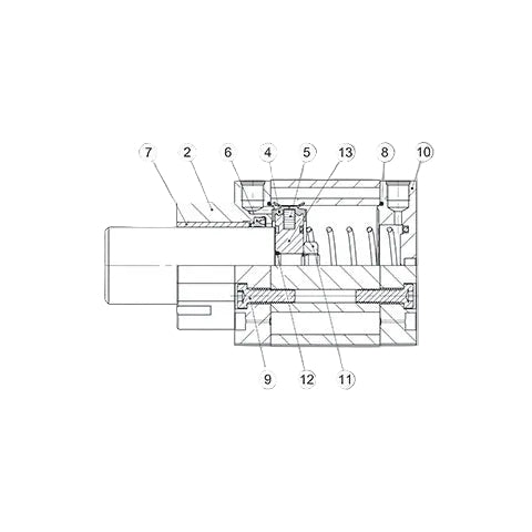 Metalwork  Cmpc Cylinder 32mm Seal Kit For Stopper Cylinder 0090327060 - pneumaticsystems