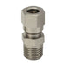 Metalwork - 2201010 B1 Male Stud Fitting 12/10mm x 3/8" Pneumatic Connector - pneumaticsystems