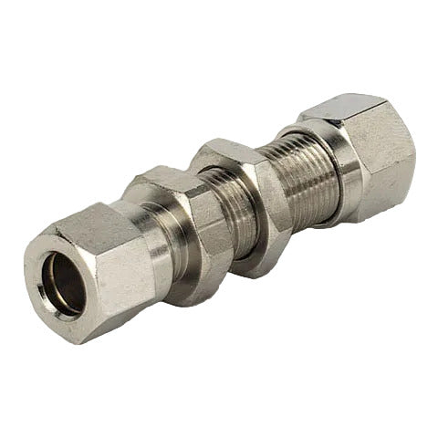 Metalwork - 2204005 B4 15/12 Bulkhead Fitting - pneumaticsystems