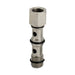 Metalwork - 2410002 D10 1/4 Female Double Bolt with 3 Washers - pneumaticsystems