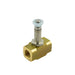 Metalwork - W0910100020 EV-Fluid 2/2 NC Direct Brass Solenoid Valve 3/8" 4mm NBR - pneumaticsystems
