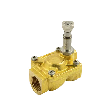 Metalwork - W0910200005 EV-Fluid 2/2 NC Brass Solenoid Valve 3/8 NBR - pneumaticsystems