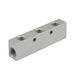 Metalwork - W0503131018 2+8 Opposite Manifold 1/2 - 1/4 - pneumaticsystems